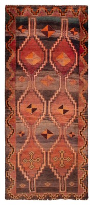 Traditional Vintage Hand-Knotted Carpet 3'10