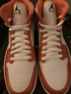 Size 10.5 - Jordan 1 Mid SE Electro Orange 2021-image
