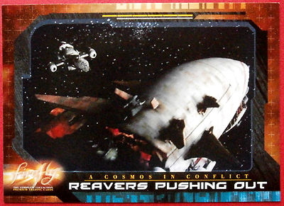 Joss Whedon's FIREFLY - Card #60 - Reavers Pushing Out - Inkworks 2006-image