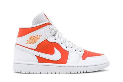 Air Jordan  Air Jordan 1 Mid SE 'Bright Citrus' CZ0774-800 Women's Shoes-image
