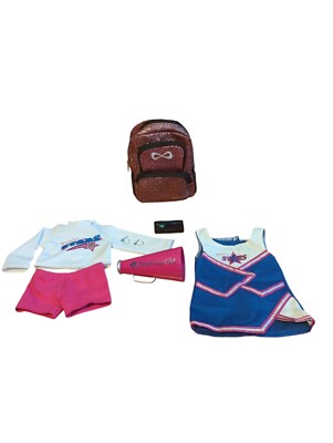 American Girl Two in One Cheer Gear Set With Megaphone Joss Nfinity Backpack -image
