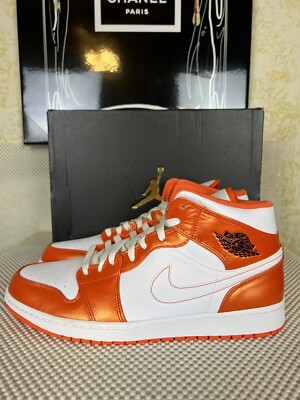 Air Jordan 1 Mid SE Electro Orange DM3531-800 Men’s Size 13-image