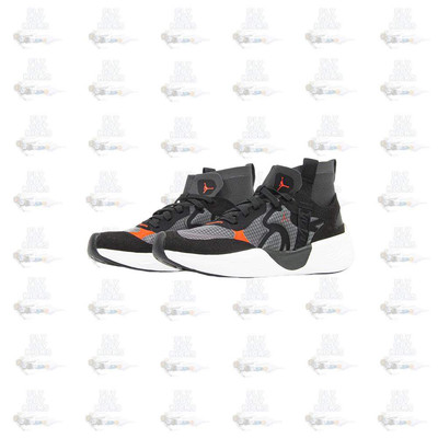 Nike Air Jordan Delta 3 Mid Black Chile Red Anthracite White Orange Grey Sneaker-image