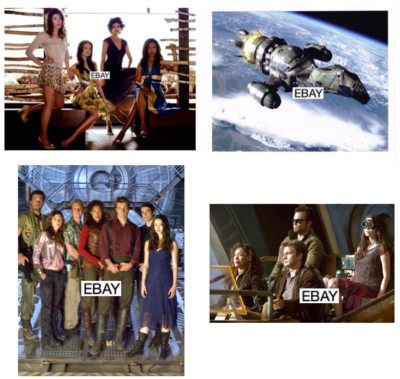 FIREFLY TV SERIES & SERENITY 2005 MOVIE PHOTO LOT (4) JOSS WHEDON NATHAN FILLIAN-image