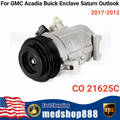 A/C Air Conditioner Compressor Assembly For Chevrolet Traverse 3.6L 2009-2012-image