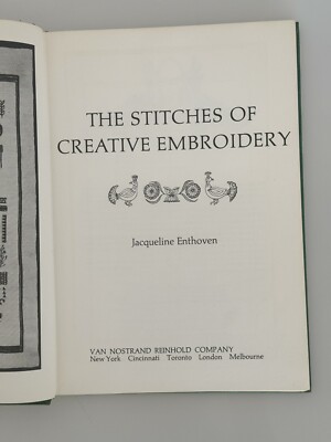The stitches of creative embroidery, Jacqueline Enthoven-image