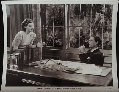 Spring Break 8 x 10 Still 1938 Maureen O'Sullivan & Lew Ayres!-image