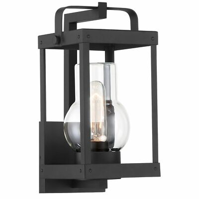 Minka Lavery Sullivans Landing - 1 Light Wall Mount in Sand Coal Finish with Cle-image