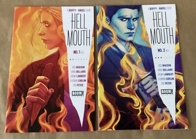 2 Hellmouth Buffy the Vampire Slayer comic books  #1 & 2 2019 Joss Whedon  event-image