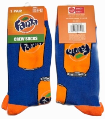 Fanta Orange Soda - Novelty Casual Size 6-13 - Retro - Party - Geek-image