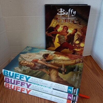 Buffy The Vampire Slayer Book Set Season 8 Library  Editions 1-3 Graphic Novels-image