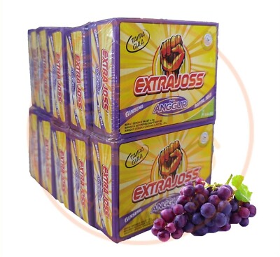 Energy Drink Extra Joss Grape For Adult Body ( 6 SACHETS X 10 BOXES )-image