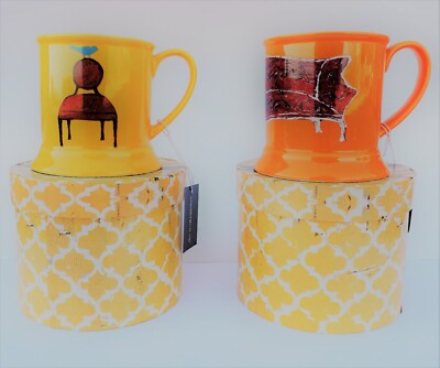 Creative Co-op DA183A Stoneware Mug 5-1/4  Tall In Gift Box-image