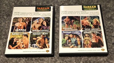 (2) Tarzan Volume 1 & 2 Turner Classic Movies Greatest Films Movie DVD LOT TCM-image