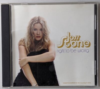 Joss Stone Right To Be Wrong 2004 Single Promo CD-image