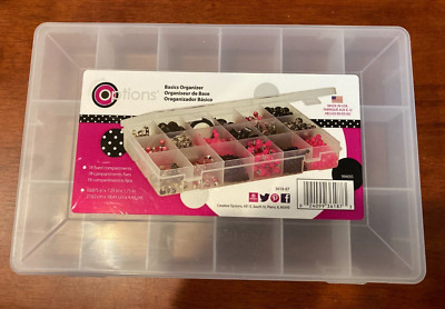 Creative Options 3618-87 Organizer with 18 Compartment 10.875