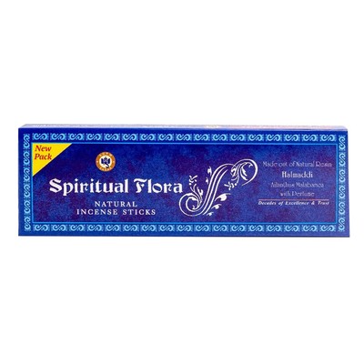 1XSpiritual Flora Natural masala Agarbathi Joss Sticks 250g Floral Fragrance-image