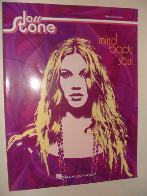 Joss Stone Mind Body Soul 2004 Guitar Piano vocal selections-image
