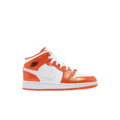 (GS) Jordan 1 Mid SE Electro Orange-image