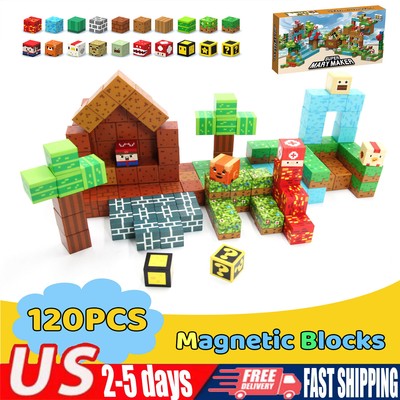 Magnetic Blocks Kids Toys, Simulating Mine Magworld Building Craft, Desert Co US-image