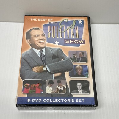 THE BEST OF ED SULLIVAN TV SHOW (8-DVD SET) ELVIS, MUPPETS, BRAND NEW, SEALED-image