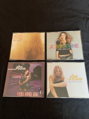 JOB LOT: Joss Stone x4 CD singles inc. Right To Be Wrong, You Had Me-image