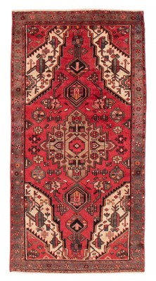 Traditional Vintage Hand-Knotted Carpet 3'6