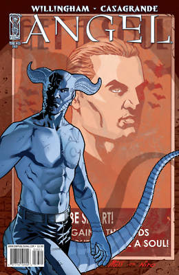 Angel #33 cover B comic book Season 6 TV show series Joss Whedon-image