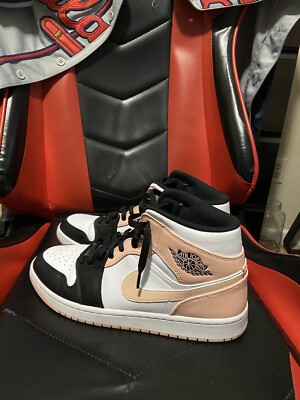 Air Jordan 1 Mid 'Crimson Tint' Size 11 Mens-image