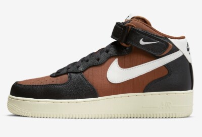 Nike Air Force 1 Mid '07 LX 'Pecan' Brown Black Sail DQ8766-001 Men's Size 8-13-image