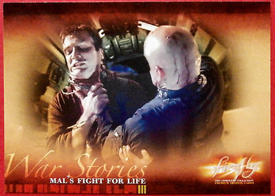 Joss Whedon's FIREFLY - Card #42 - Mal's Fight for Life - Inkworks 2006-image