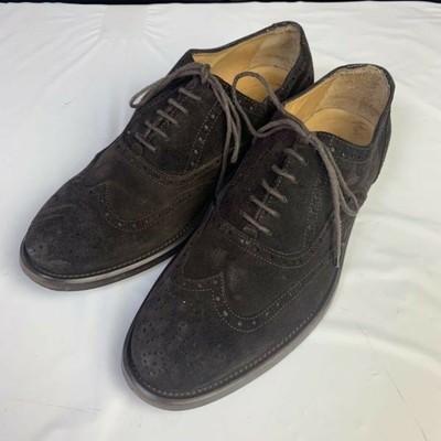 JOSS completely handmade suede full brogue size 42 26.5-27.0cm Used BERG-0-image