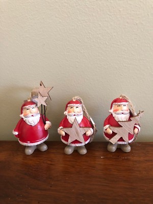 Santa Clause Resin ornaments Creative co-op-image