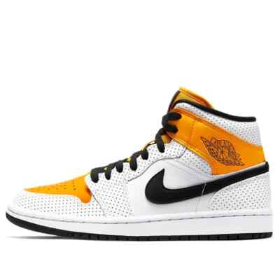 Nike Women's Air Jordan 1 Retro Mid Laser Orange BQ6472-107 New size 6-7-image