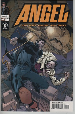 Angel #4 art cover comic book Season 2 TV show series Joss Whedon-image