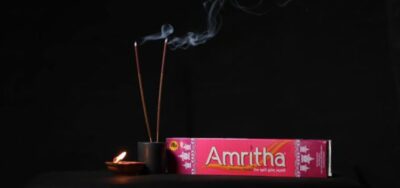 Amritha Genuine Incense Sticks Natural Incense Joss sticks 24 sticks 30g Variety-image