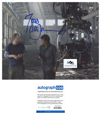 JOSS WHEDON AUTOGRAPH SIGNED 8X10 PHOTO AVENGERS DIRECTOR ACOA-image