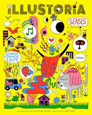 Illustoria: For Creative Kids and Their Grownups: Issue #17: Senses: Stories, Co-image