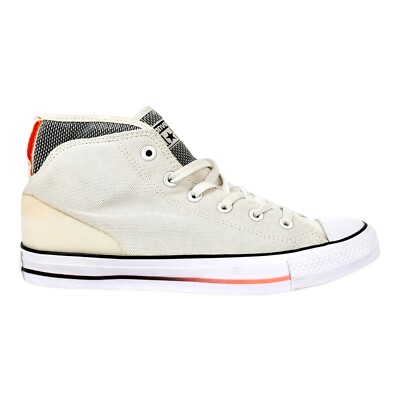 Converse Taylor All Star Syde Street Size 8 Mid White Hyper Orange Womens 10-image