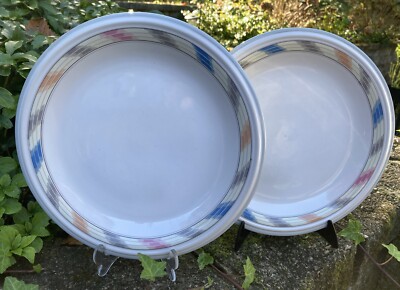Studio Nova VILLAGER MESA 10 3/4” Dinner  Plates  Lot of 2 Southwest - Retired-image
