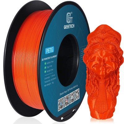 Hot SALE!GEEETECH 3D Printer Filament PLA/ABS+/PETG/TPU 1.75MM 1KG Multicolor US-image