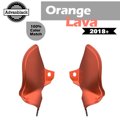 ORANGE LAVA For M8 Harley Lower Rider Street Bob Plastic Mid Frame Air Deflector-image