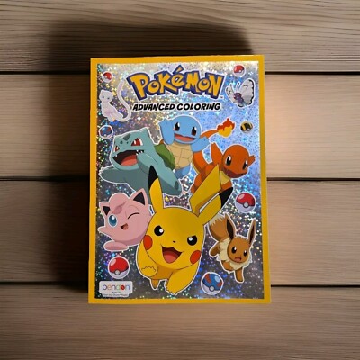 Pokémon Advanced Coloring Book - 40 pages-image