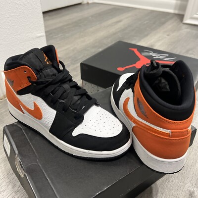 Size 6.5 - Air Jordan 1 Mid Shattered Backboard-image