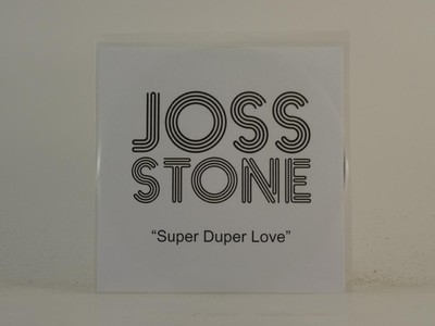 JOSS STONE SUPER DUPER LOVE (H1) 2 Track Promo CD Single White Sleeve RELENTLESS-image