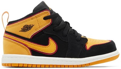 Nike Air Jordan 1 Mid SE Toddler Vivid Orange FJ4926-008 In Stock-image