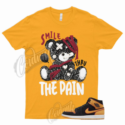 1 Mid Vivid Orange T Shirt Fat Tongue Black SE Kids Cardinal Red to Match S2-image
