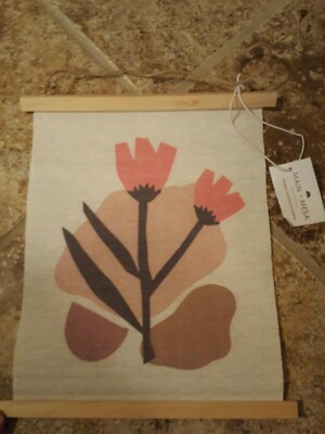 New Girl Bedroom Decor Flower Art Boho Floral Pattern by Main + Mesa-image