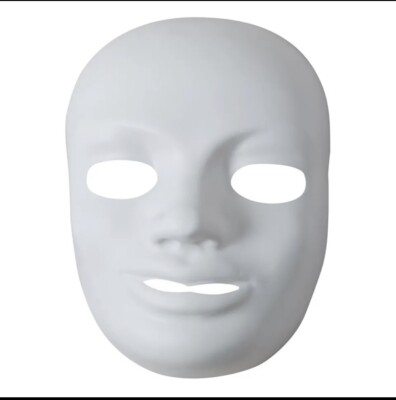 Creativity Street Male Plastic Mask-image