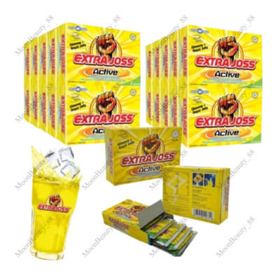 EXTRA JOSS 30 Box (180 SACHETS) Energy Drink Powder Sugar Free Boost Stamina-image